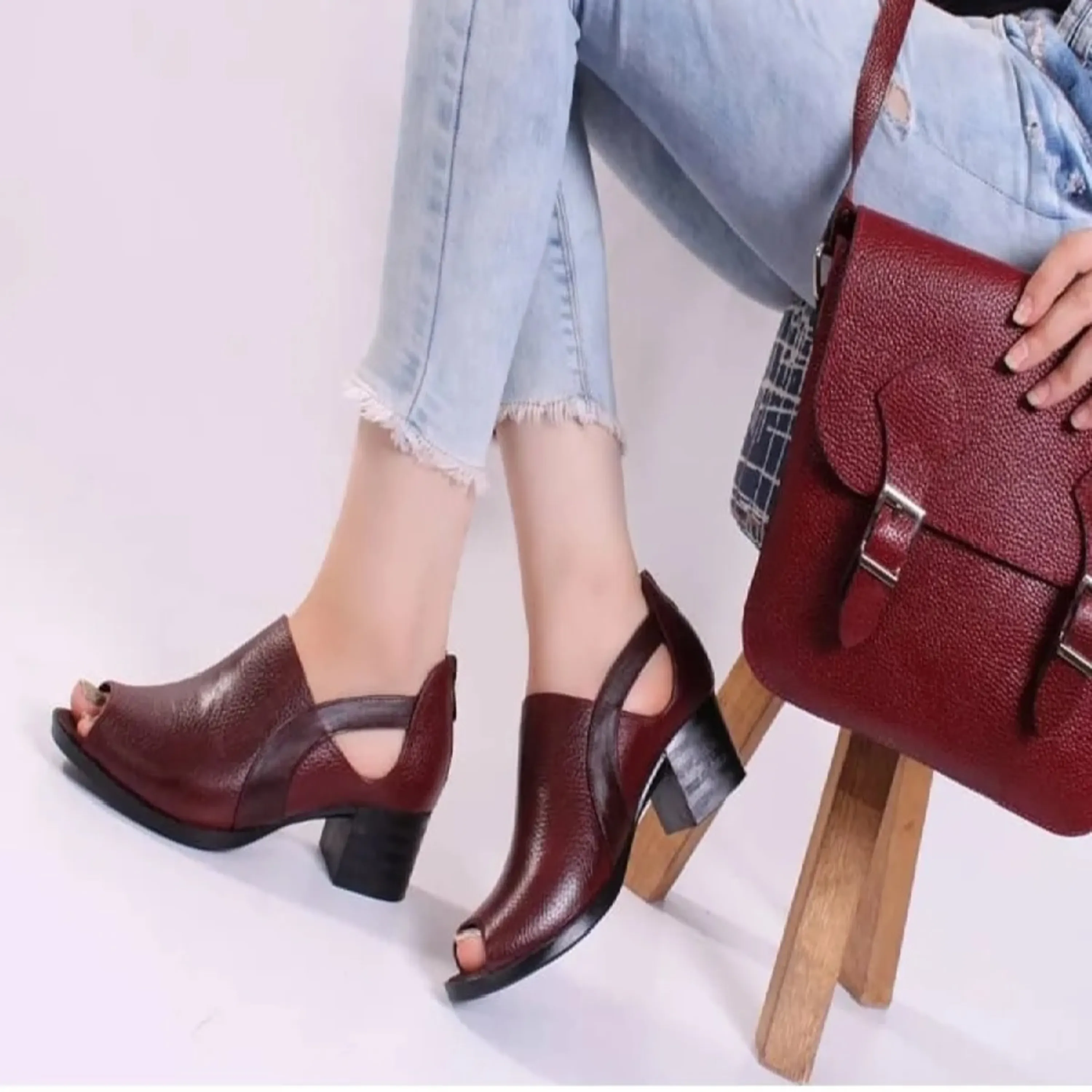 کفش چرم زنانه مدل 103 کفش چرم زنانه مدل 103